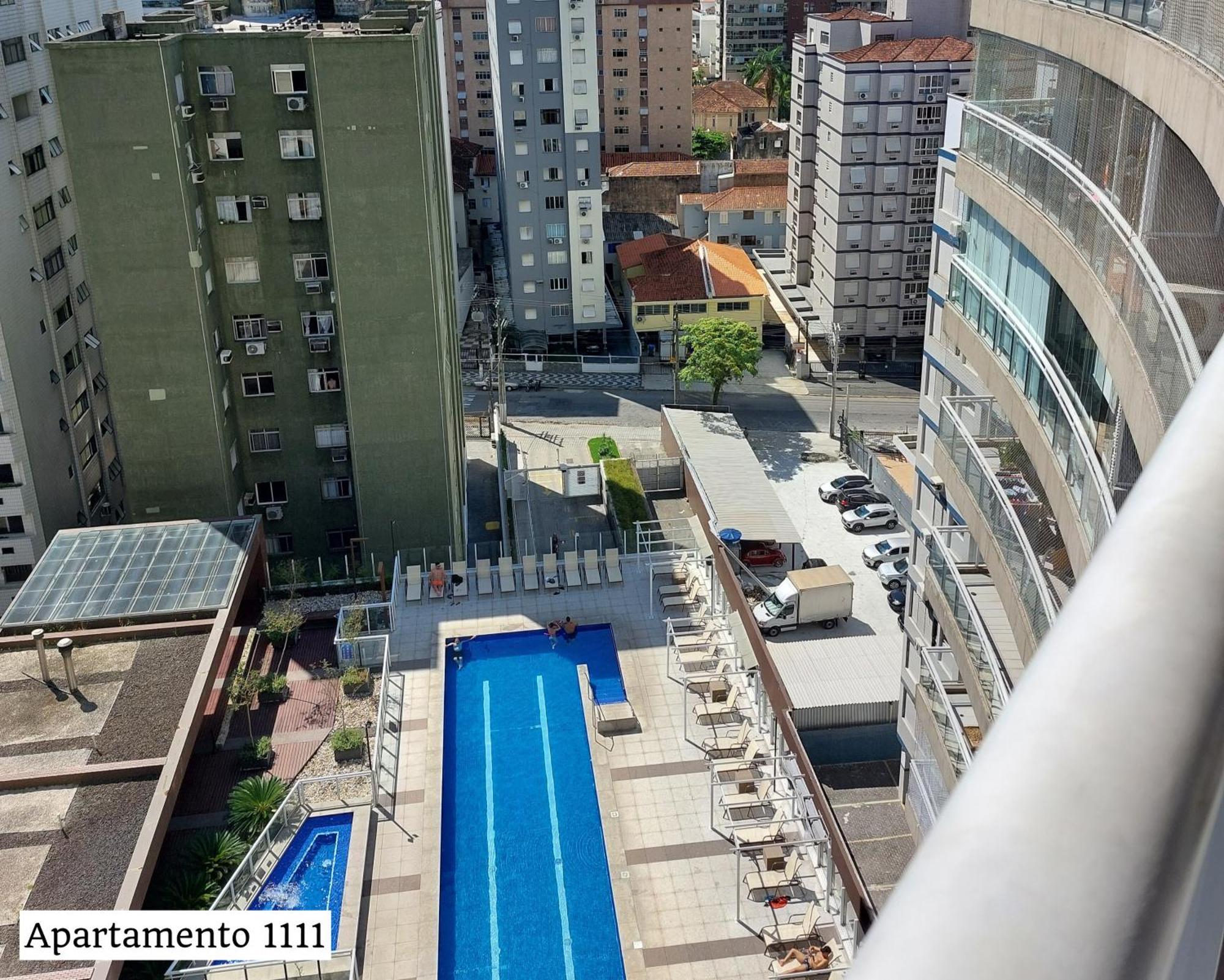 Book Santos - Condominio Unlimited - Apartamento Com Vista Mar E Apartamento Com Vista Piscina Ngoại thất bức ảnh