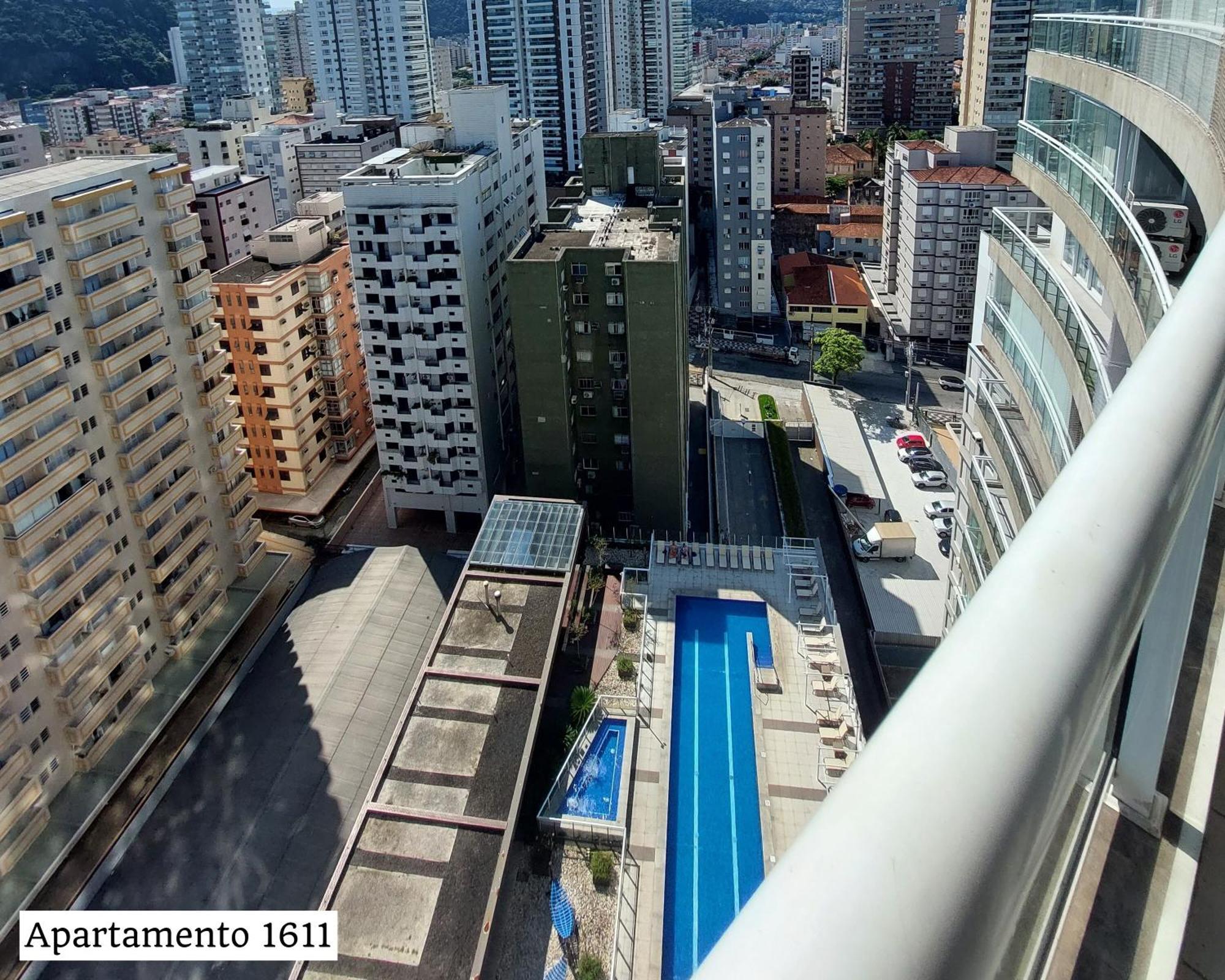 Book Santos - Condominio Unlimited - Apartamento Com Vista Mar E Apartamento Com Vista Piscina Ngoại thất bức ảnh