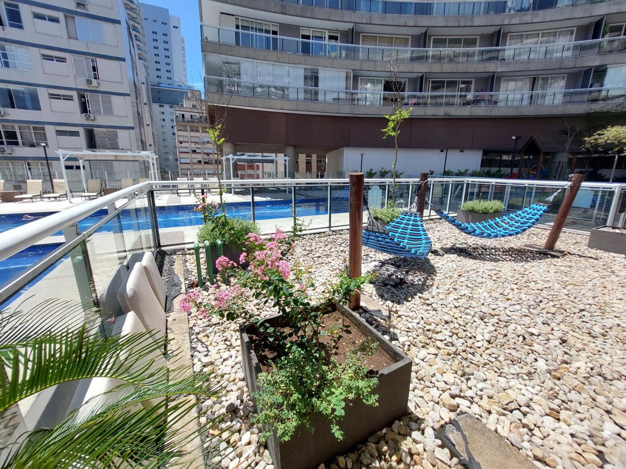 Book Santos - Condominio Unlimited - Apartamento Com Vista Mar E Apartamento Com Vista Piscina Ngoại thất bức ảnh