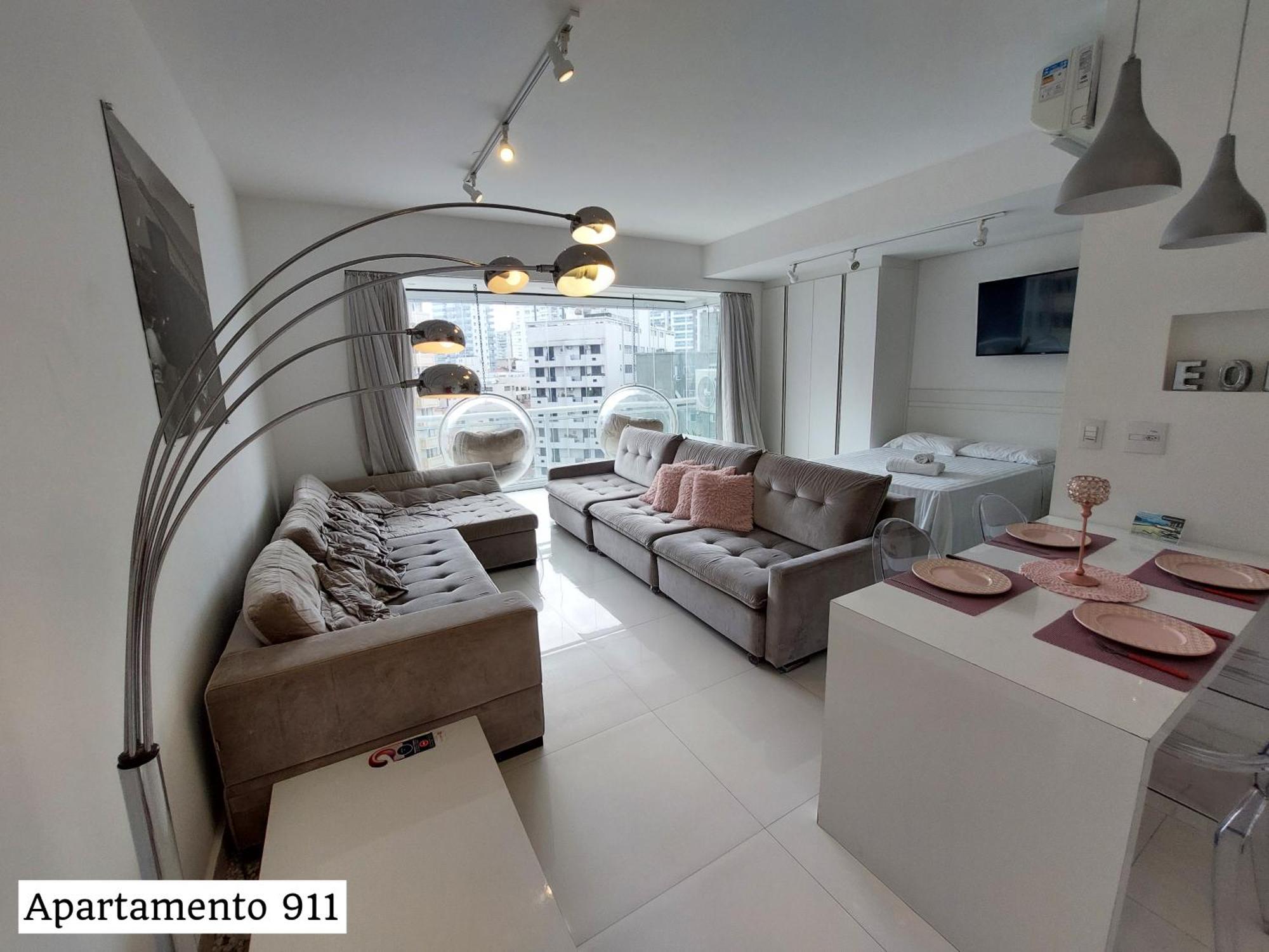 Book Santos - Condominio Unlimited - Apartamento Com Vista Mar E Apartamento Com Vista Piscina Ngoại thất bức ảnh