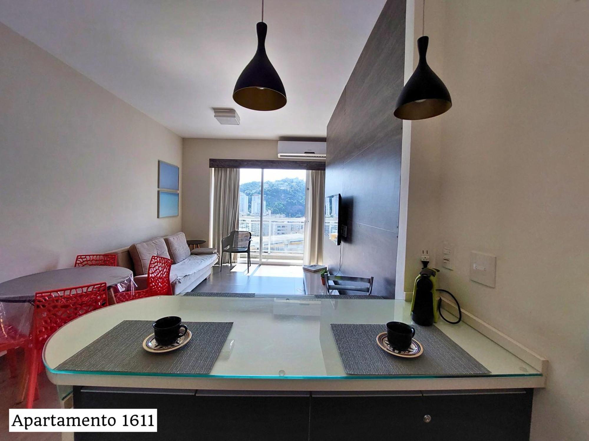 Book Santos - Condominio Unlimited - Apartamento Com Vista Mar E Apartamento Com Vista Piscina Phòng bức ảnh