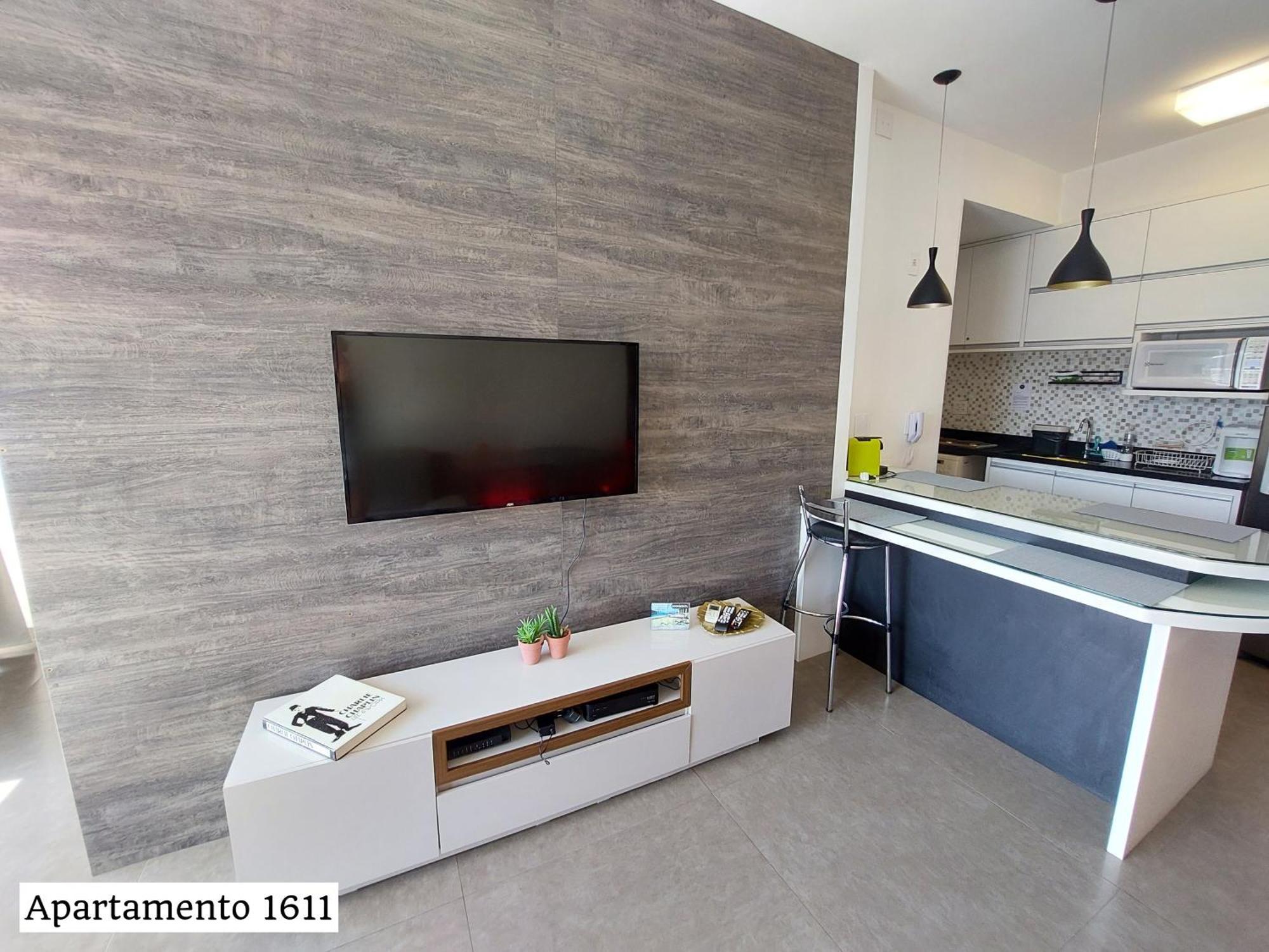 Book Santos - Condominio Unlimited - Apartamento Com Vista Mar E Apartamento Com Vista Piscina Phòng bức ảnh